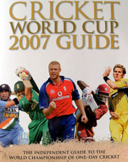 Cricket World Cup Guide book cover