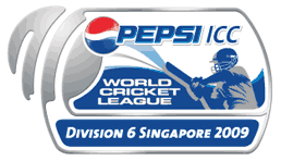 Pepsi ICC World Cricket League Division 6, 2009, logo