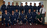 Scotland 2008 champions with the trophy